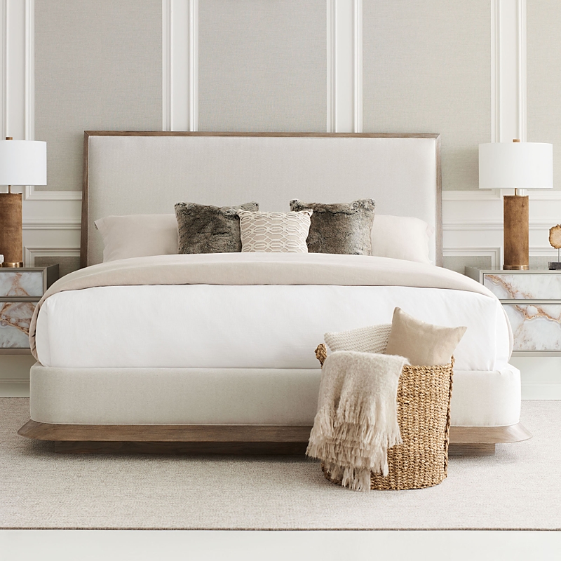 Caracole Stage Is Set King Bed In Beige