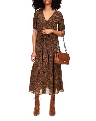 michael kors v neck dress