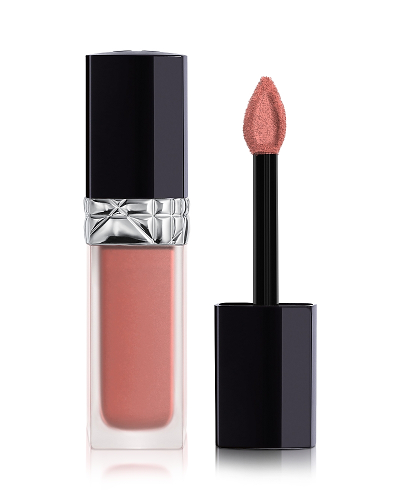 Dior Rouge Forever Liquid Transfer-proof Lipstick In Forever Nude