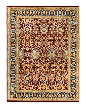 Bloomingdale's Mogul M1255 Area Rug, 9'2 X 11'10 In Burgundy