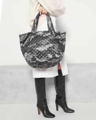 gray leather totes