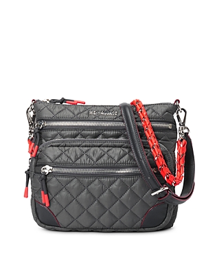 Mz Wallace Downtown Crosby Crossbody In Magnet And Flame