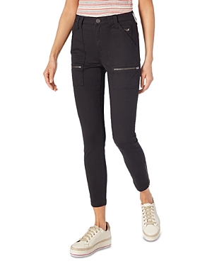 Shop Joie High-rise Park Skinny Pants In Caviar