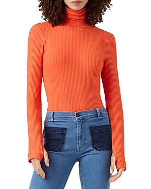 FRENCH CONNECTION TALIE JERSEY HIGH NECK TOP,76RAH