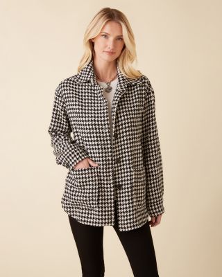 karen kane plaid shirt jacket