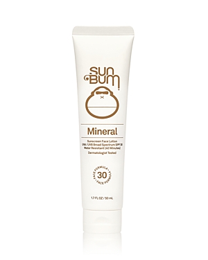 Sun Bum Mineral Spf 30 Sunscreen Face Lotion 1.7 Oz.