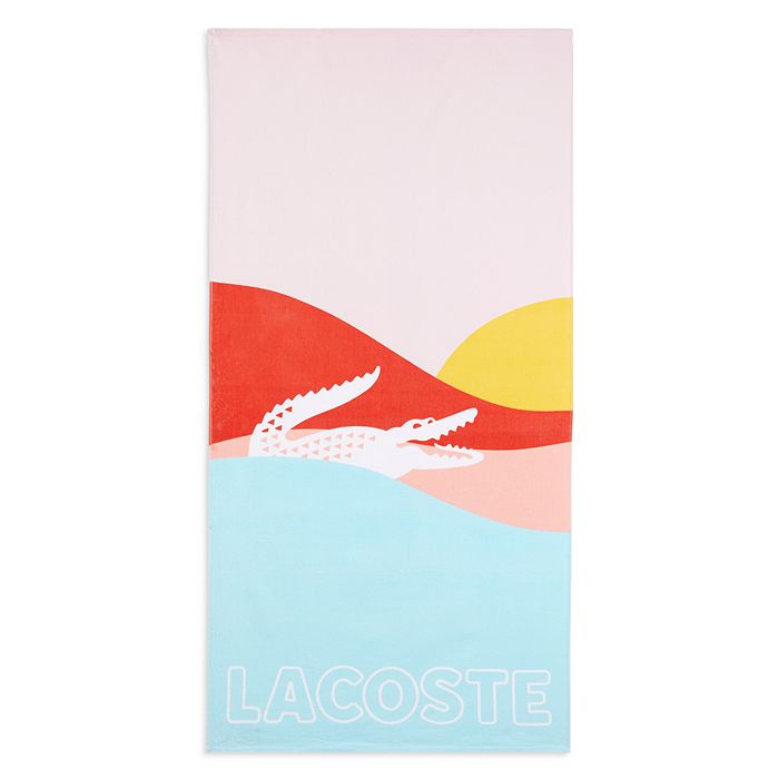 Lacoste Sunrise Cotton Beach Towel Bloomingdale's