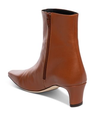 Women's Wally Leather Ankle Booties