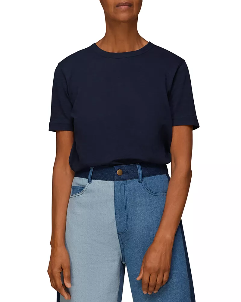 Whistles Emily Ultimate Cotton Tee