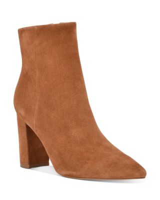 brown boots heel