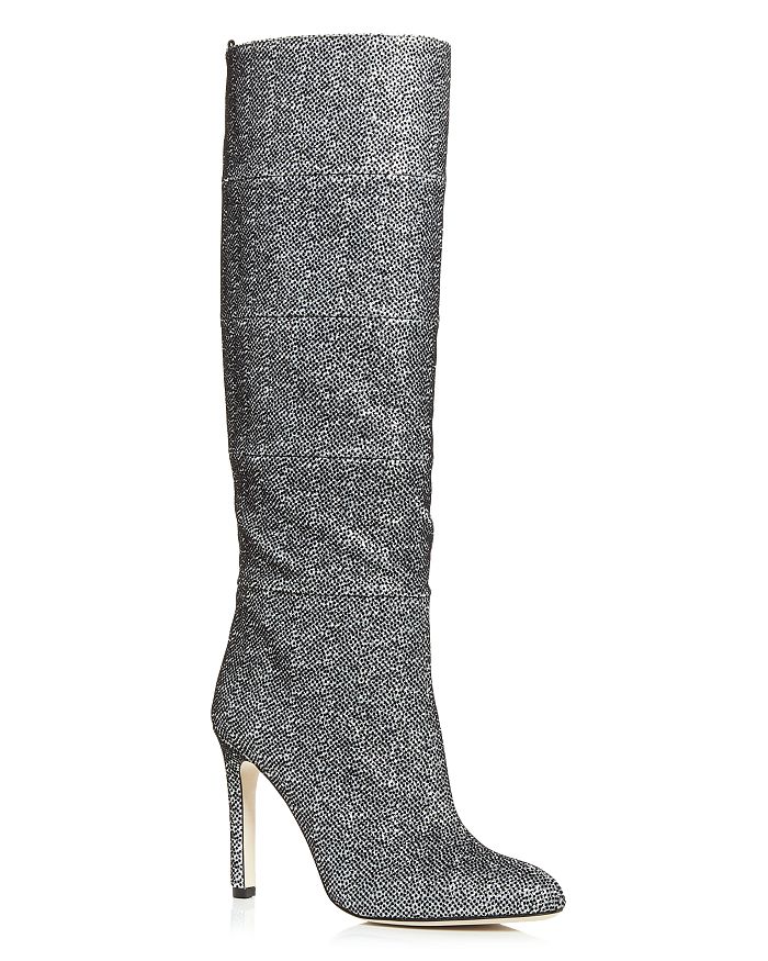SJP by Sarah Jessica Parker Women's Exclusory Glitter High Heel Boots ...