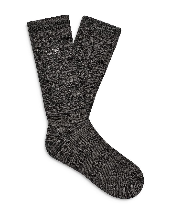 UGG® Trey Rib Knit Crew Socks | Bloomingdale's