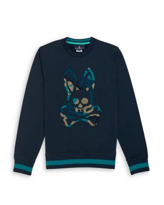 Psycho Bunny Howgate Cotton Camo Tufted Chenille Logo Regular Fit ...