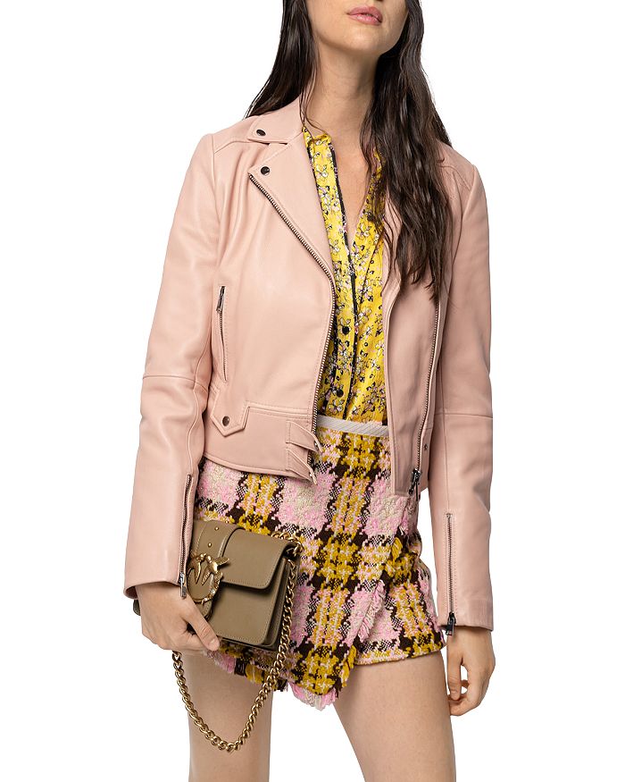Pinko Luxury Fashion Womens Outerwear Jacket Summer Brown