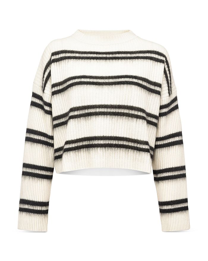 PINKO Boxy Striped Sweater | Bloomingdale's