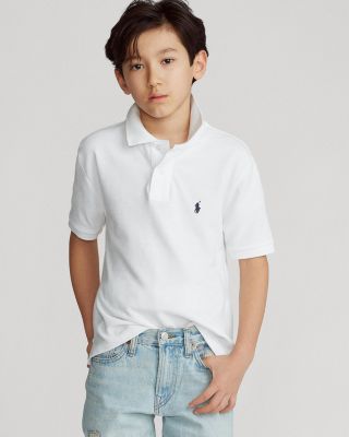 Boys' Solid Mesh Polo - Big Kid