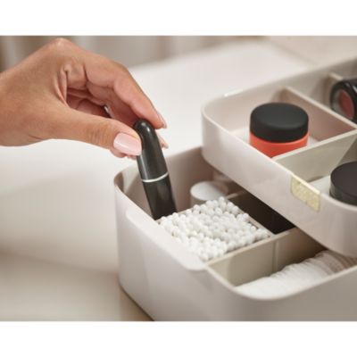 Viva Cosmetic Organizer with Drawer, Shell