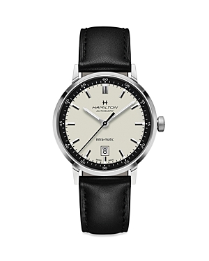 Hamilton American Classic Intra-matic Automatic Watch H38425720 In White/black