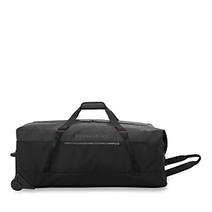 Briggs & Riley Zdx Extra Large Rolling Duffel Bag In Black