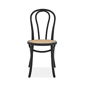 Euro Style Marko Side Chair, Set Of 2 In Matte Black