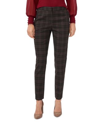 plaid work pants