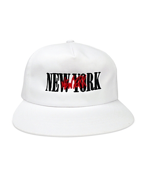 Fantasy Explosion New York Cursive Embroidered Snapback Hat