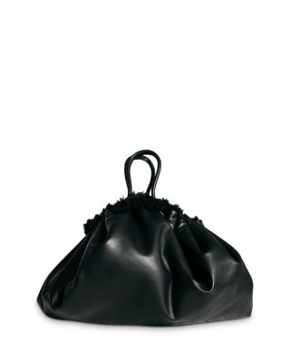 バッグ SIMON MILLER REVER SCRUNCH BAG SIMON MILLER Faux Shearling & Faux Leather Reversible