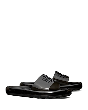 Tory Burch Women's Bubble Jelly Slide Sandals In Perfect Black