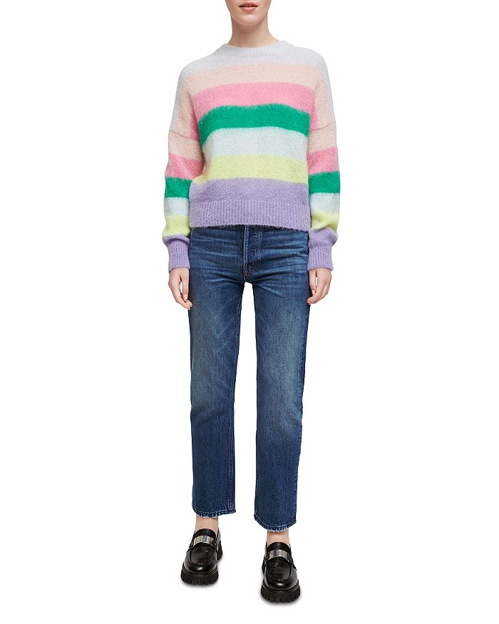 Maje Striped Sweater Bloomingdale s