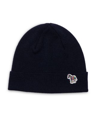 Paul Smith Zebra Patch Wool Beanie 