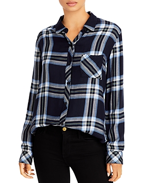Rails Hunter Button Down Shirt In Admiral