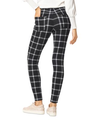 HUE Plaid Crazy Soft Stretch Leggings Bloomingdale's