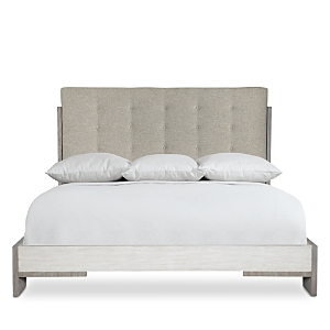 Bernhardt Foundations Queen Bed In Linen/shale