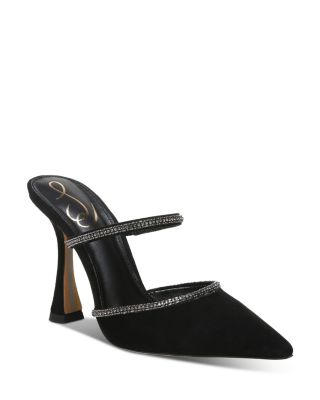 Sam Edelman Women's Anita Embellished High Heel Mules | Bloomingdale's