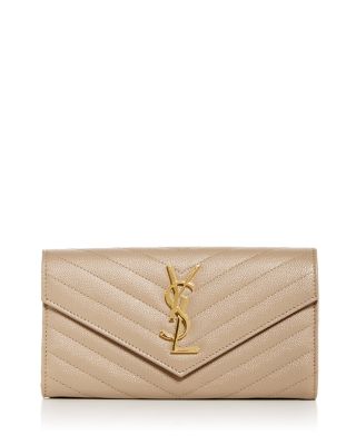 Saint Laurent Cassandre Matelasse Large Flap Wallet