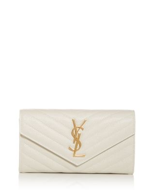 Saint Laurent Cassandre Matelasse Large Flap Wallet