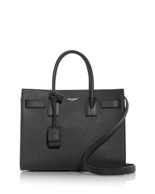 Saint Laurent - Classic Sac de Jour Baby Leather Shoulder Bag