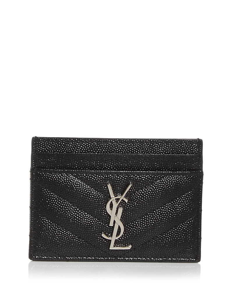 Saint Laurent Cassandre Matelasse Card Case
