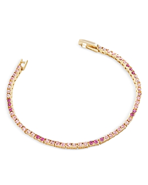 Baublebar Bennett Crystal Bracelet In Pink Ombre