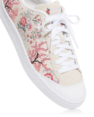 PUMA x Liberty Women's Basket Low Top Sneakers | Bloomingdale's
