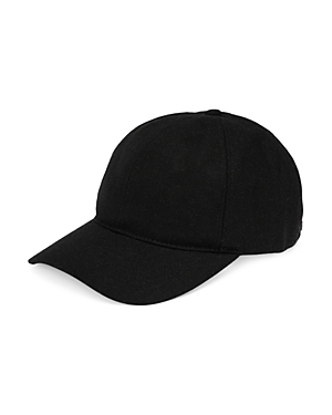Nn07 Wool Blend Baseball Cap In Black
