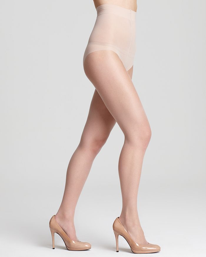Donna Karan Hosiery Nude Control Top Tights In A01