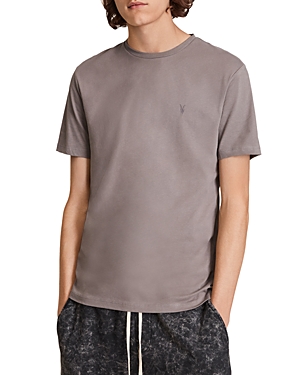 Shop Allsaints Brace Tonic Tee In Flint Gray