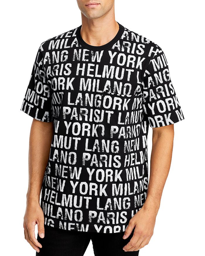 Helmut Lang Cotton Logo Graphic Tee Bloomingdale S