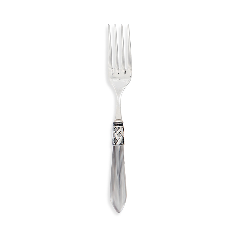 Vietri Aladdin Antique Serving Fork In Light Grey