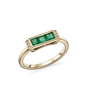 Bloomingdale's - Birthstone & Diamond Accent Stacking Ring in 14K Gold - 100% Exclusive
