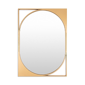 Surya Bauhaus Mirror, 26 X 36 In Gold