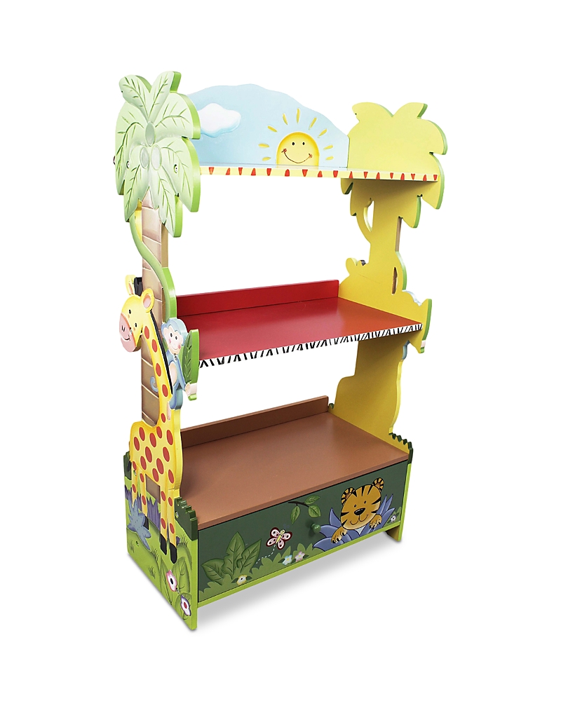 Teamson Little Kid's Sunny Safari Bookshelf