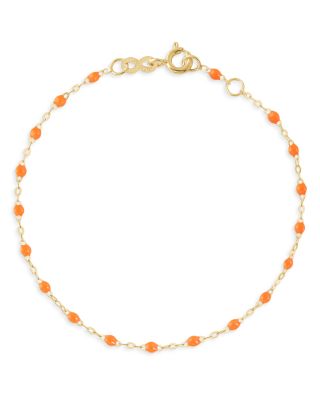 18K Yellow Gold Classic Gigi Resin Bracelet