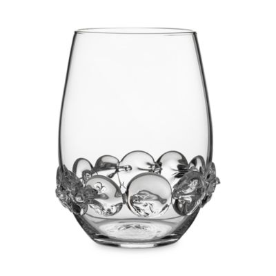 Heritage Stemless Wine Glasses, Assorted Set of 4
